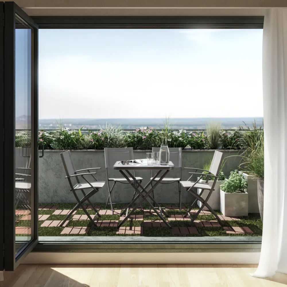 Кресло Naterial Emys Origami складное 54х52х83 см сталь бежевый STLM-2153325 - Вид №9