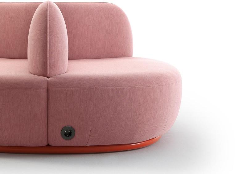 Sancal Диван из ткани с розеткой и usb La isla sun-id-1497803 - Вид №1