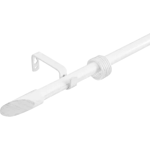 Карниз однорядный раздвижной d19/16 мм наконечник скол 160-320 см цвет прованс