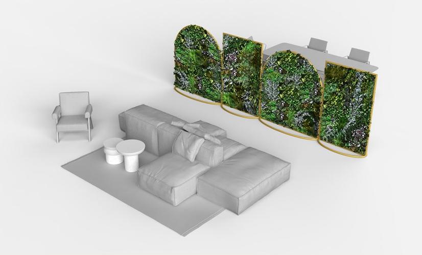 GREEN MOOD Звукопоглощающая перегородка для офиса G-line sun-id-1424614 - Вид №28