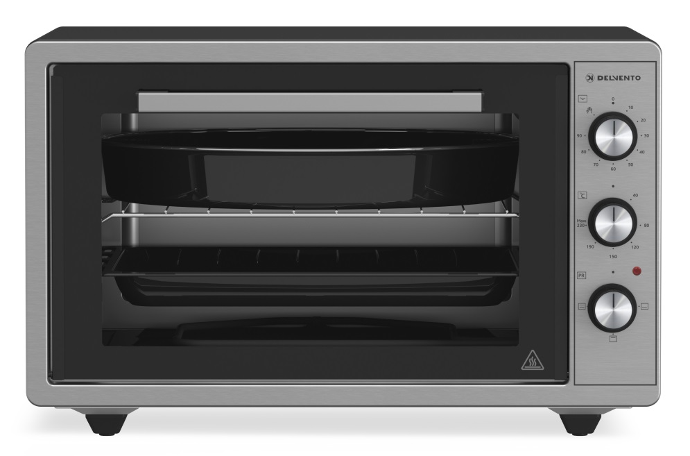 9057878 Мини-печь Delvento D4402 серый STDN-0108895