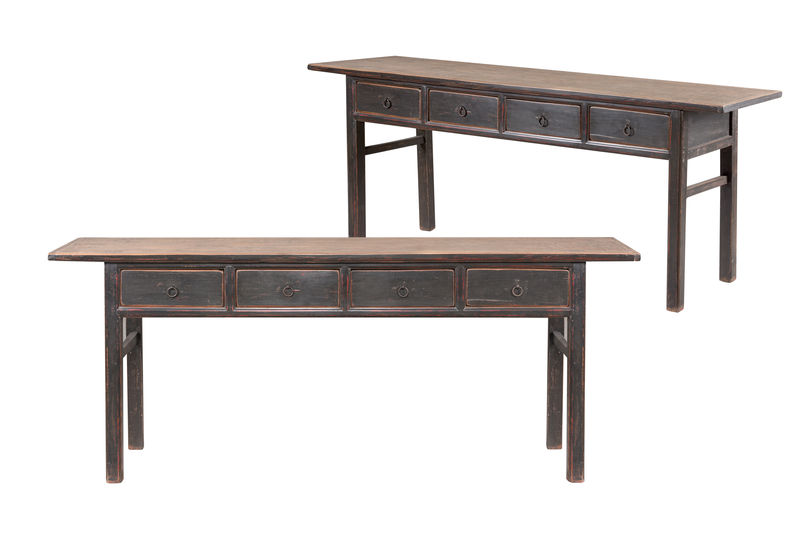 FUBBR055 Консоль окрашена в черный цвет ijlbrown  - Вид №7