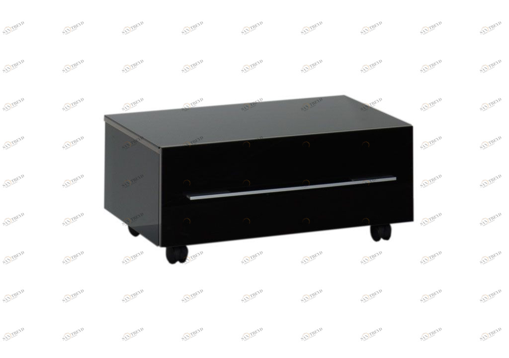 Тумба подкатная Aquanet Верона 75 черный (1 ящик) 00175398