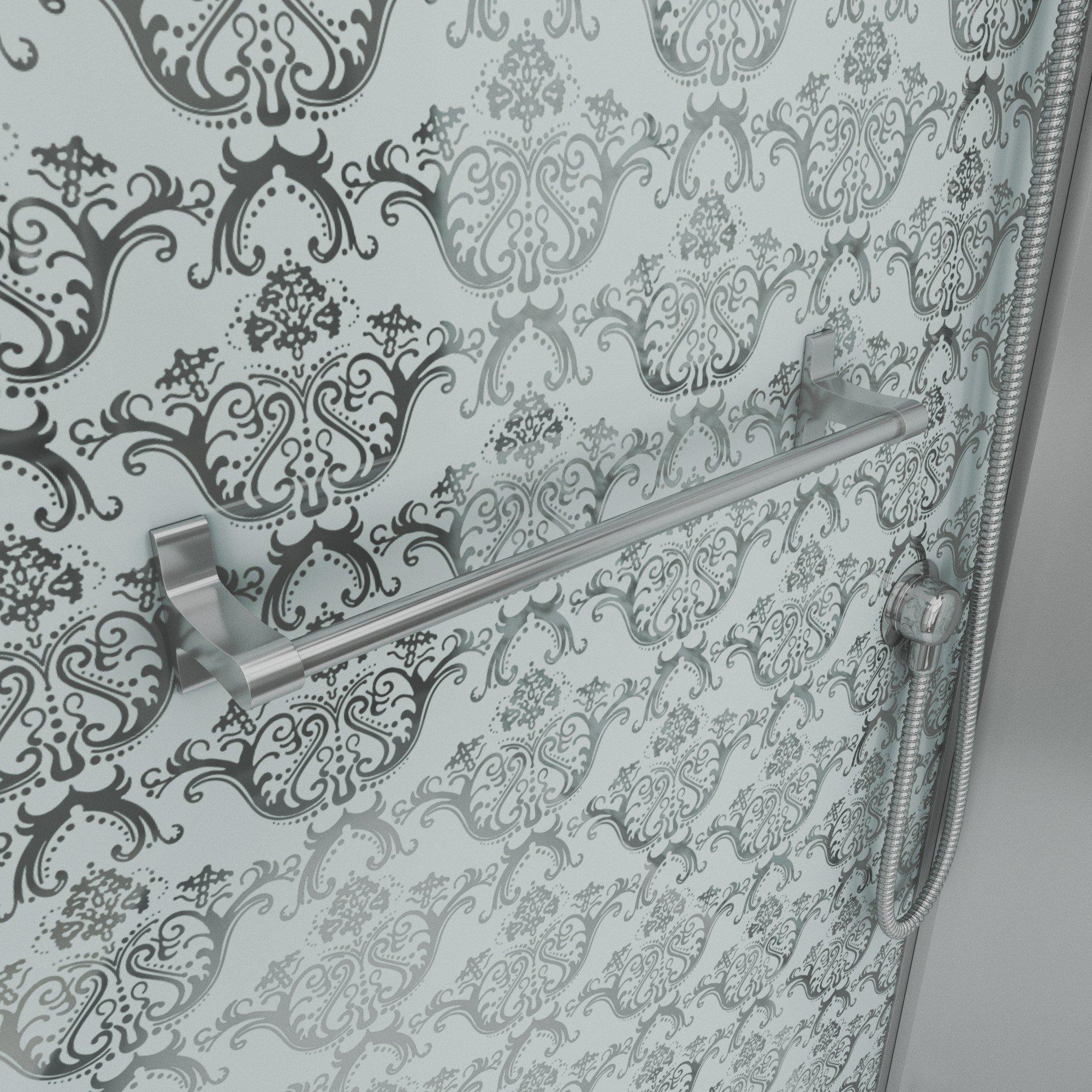 Душевая кабина NG-7717WBK (1000x1000х2100) низкий поддон стенки БЕЛЫЕ БЕЗ КРЫШИ 4 места Niagara Luxe - Вид №4