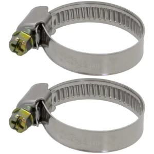 Хомут червячный MasterProf 030031, ø20-32 мм, нержавеющая сталь, 2 шт