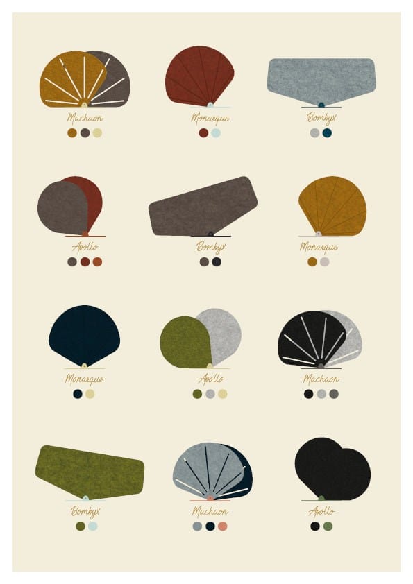 Рециркулированный ПЭТ звукопоглощающий стол перегородка панель Manade ARCH-00098960 - Вид №4