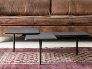 Branca Lisboa Низкий лакированный журнальный столик из дерева