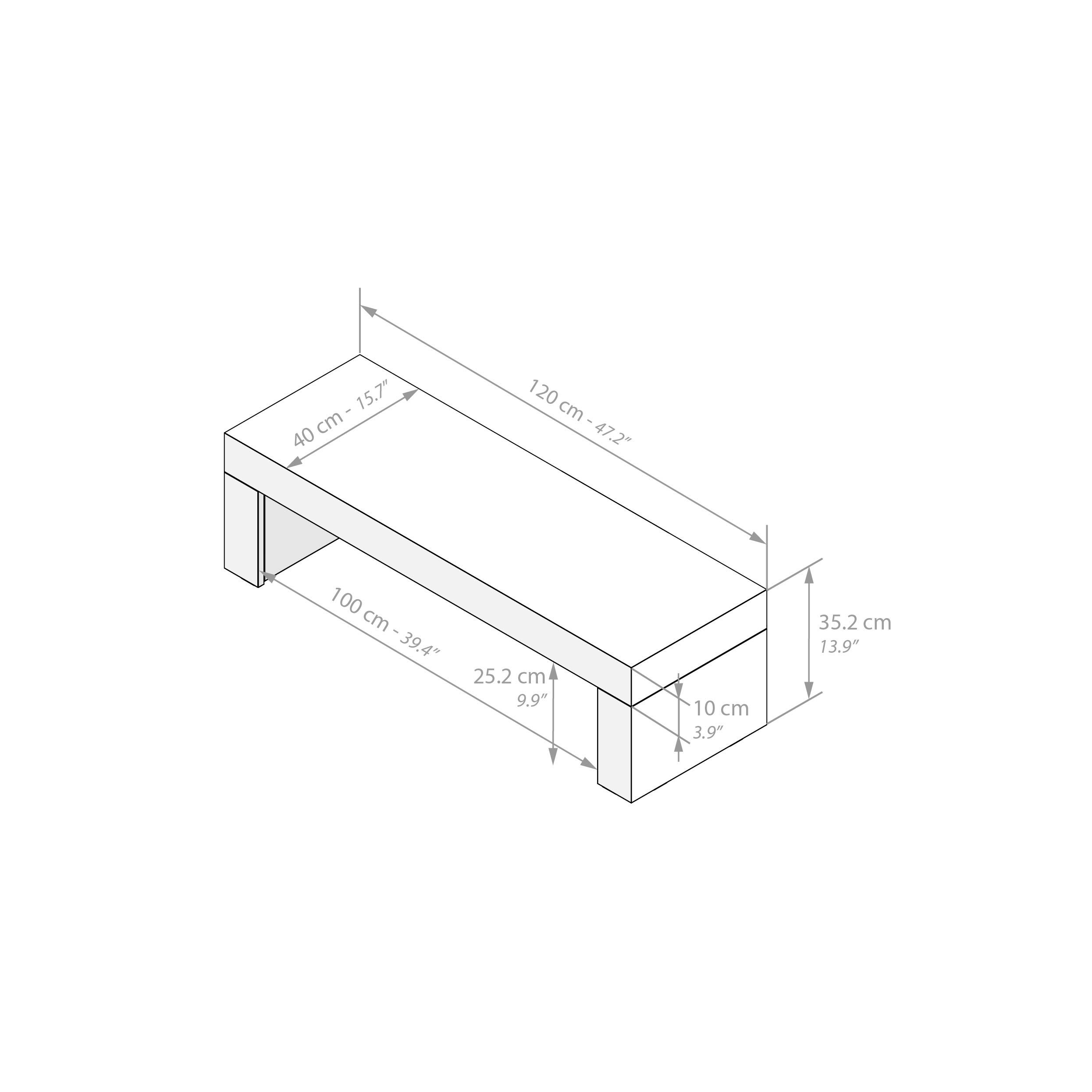 Низкопробный ТВ-шкаф в облагороженном Mobili Fiver Evolution ARCH-00027081 - Вид №41