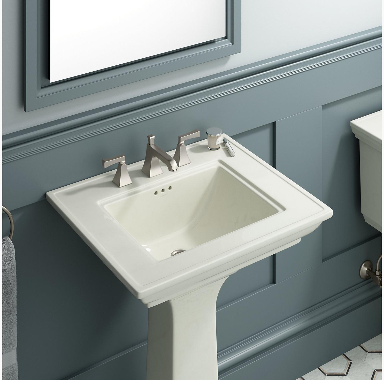 K-2344-8-58 Напольная раковина стоящая прямоугольная Kohler  - Вид №3