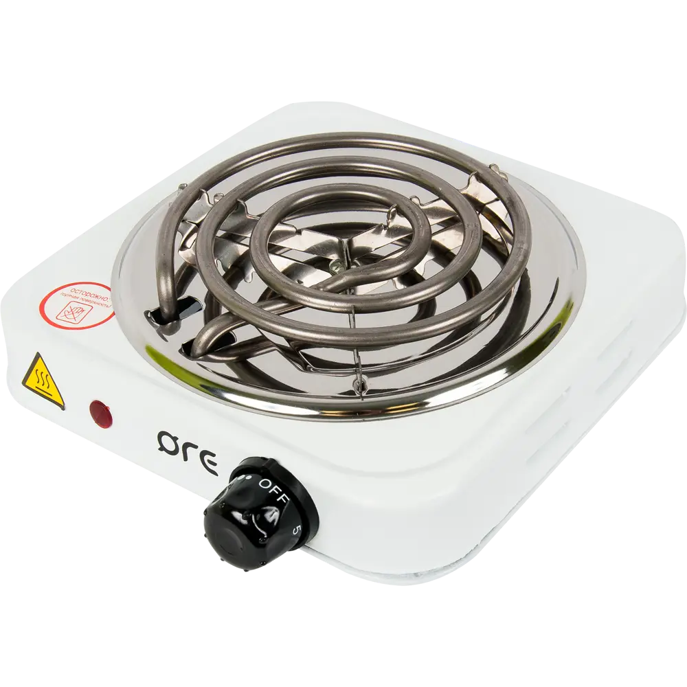 Плитка электрическая настольная ORE СВ30 21 см 1 конфорка цвет белый STLM-2000839 - Вид №3