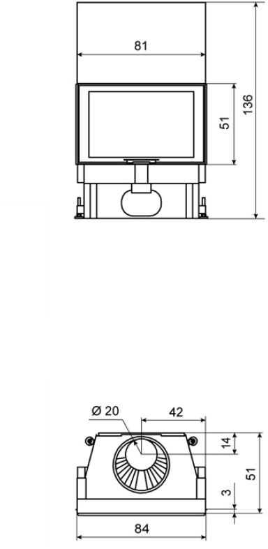 RÜEGG Дровяной стальной камин с панорамным остеклением Smart line sun-id-1495327 - Вид №5