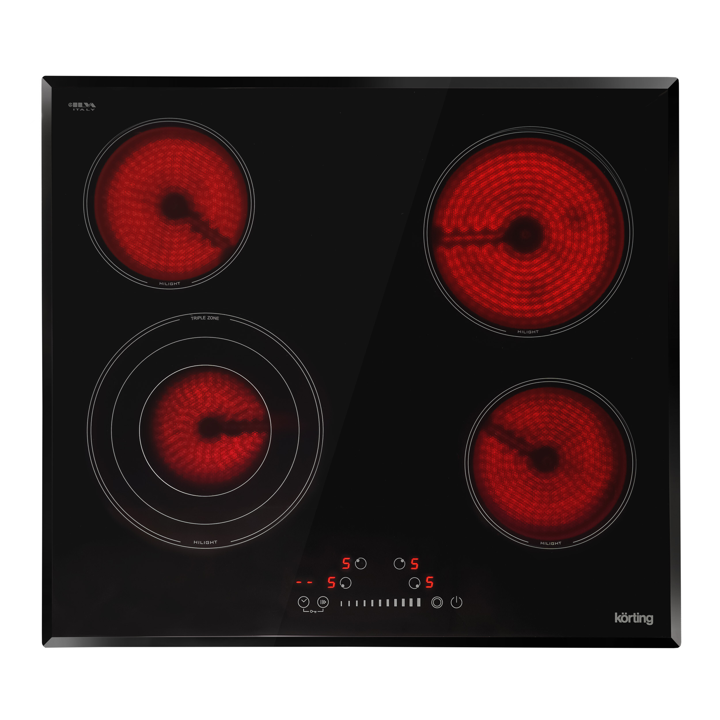9234524 Электрическая варочная поверхность Korting HK 63500 B STDN-0034948 - Вид №1