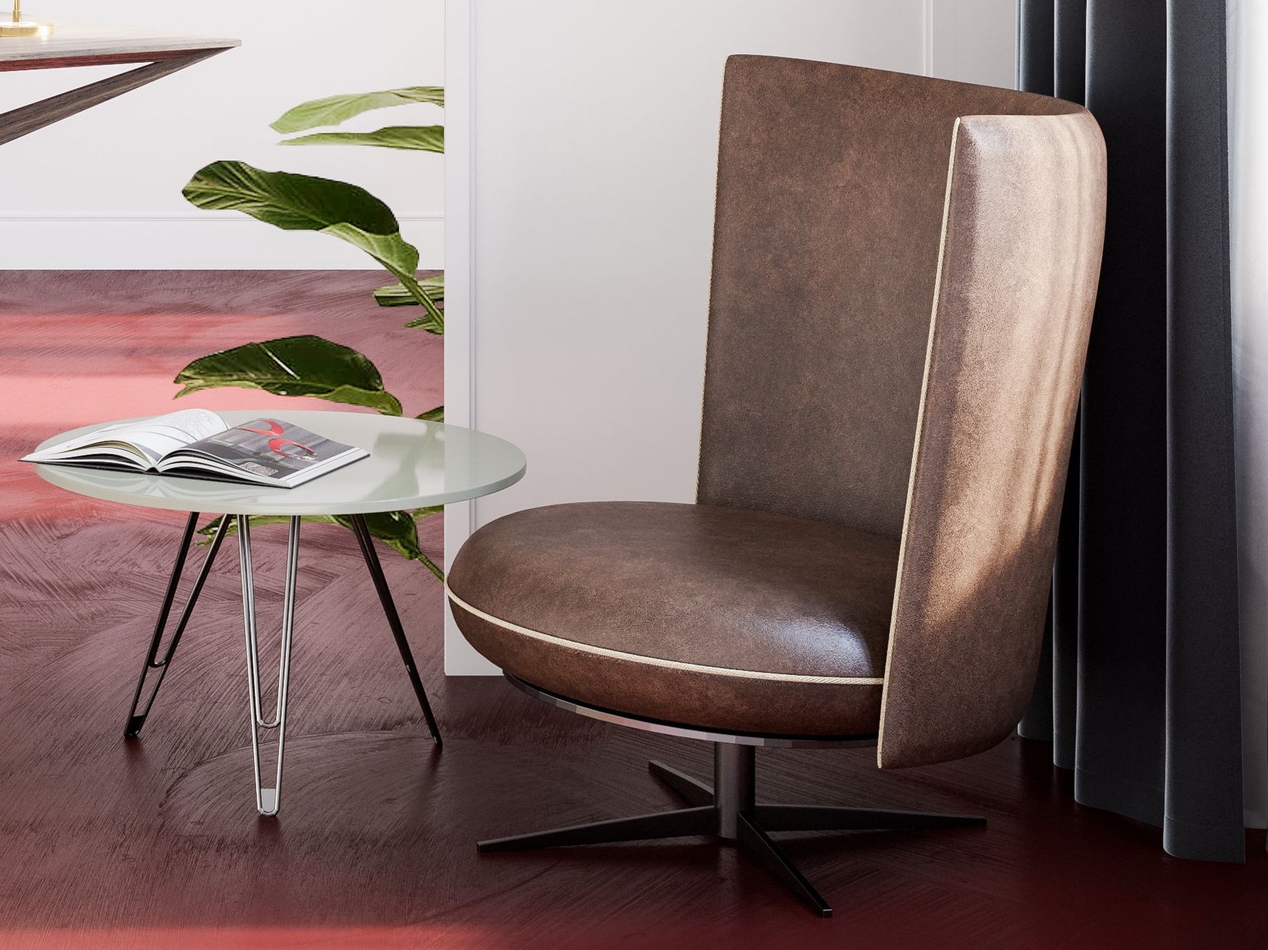 Кожаное кресло Liu Jo Living Collection ARCH-00066603 - Вид №1