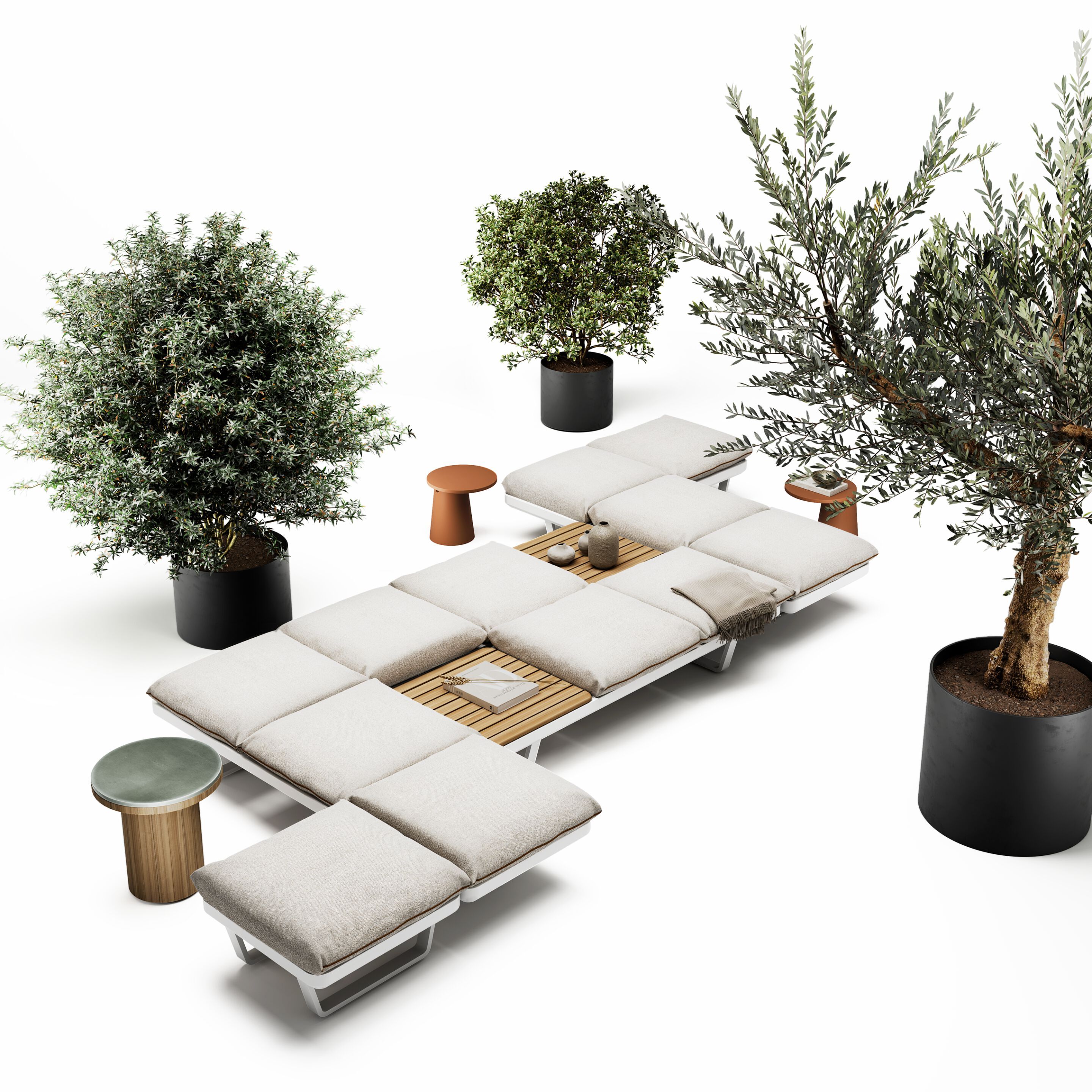 ТИК сани квадратный садовый столик Atmosphera Венеция ARCH-00106205 - Вид №8