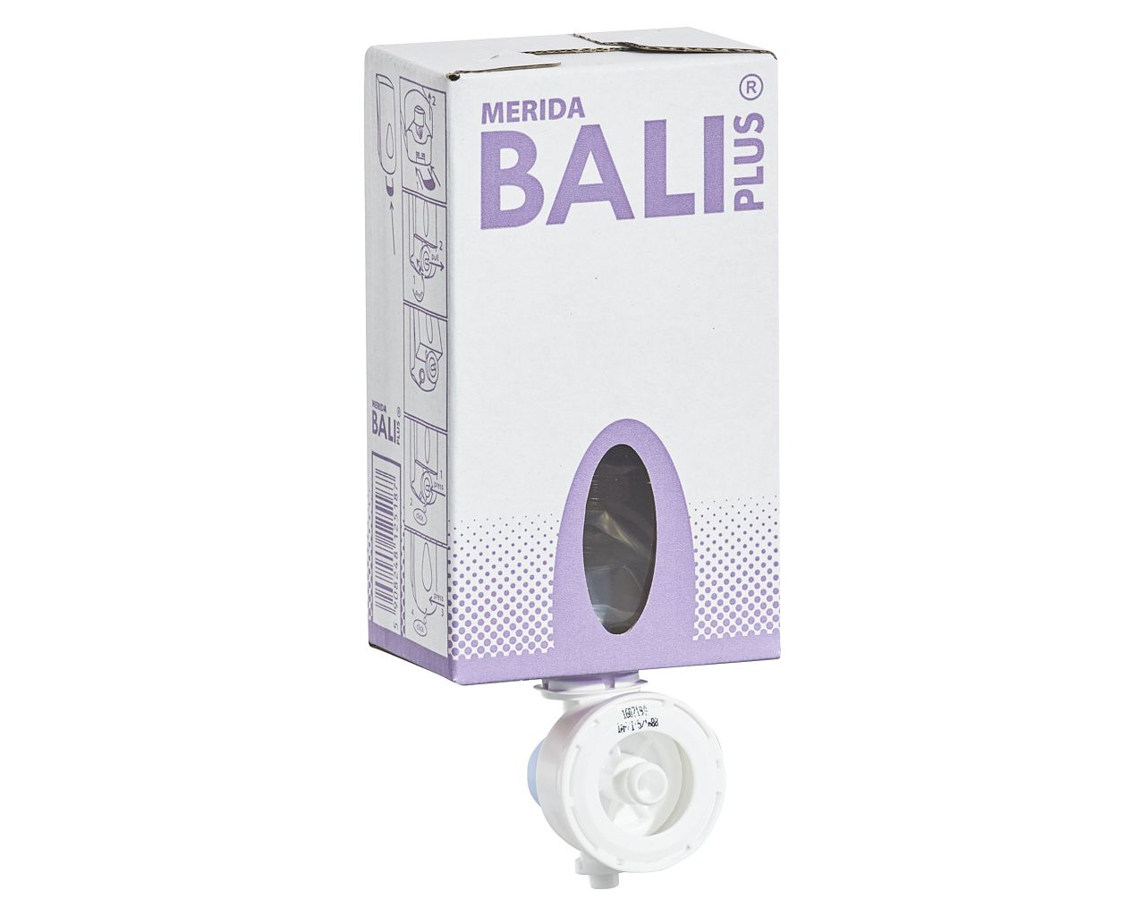 MTP203 Мыло-пена BALI PLUS, сменный блок 700 г, аромат миндаля-вишни Merida 