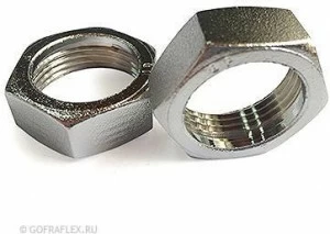 Накидная гайка латунная 1 1/4 дюйма Flexible hose Россия