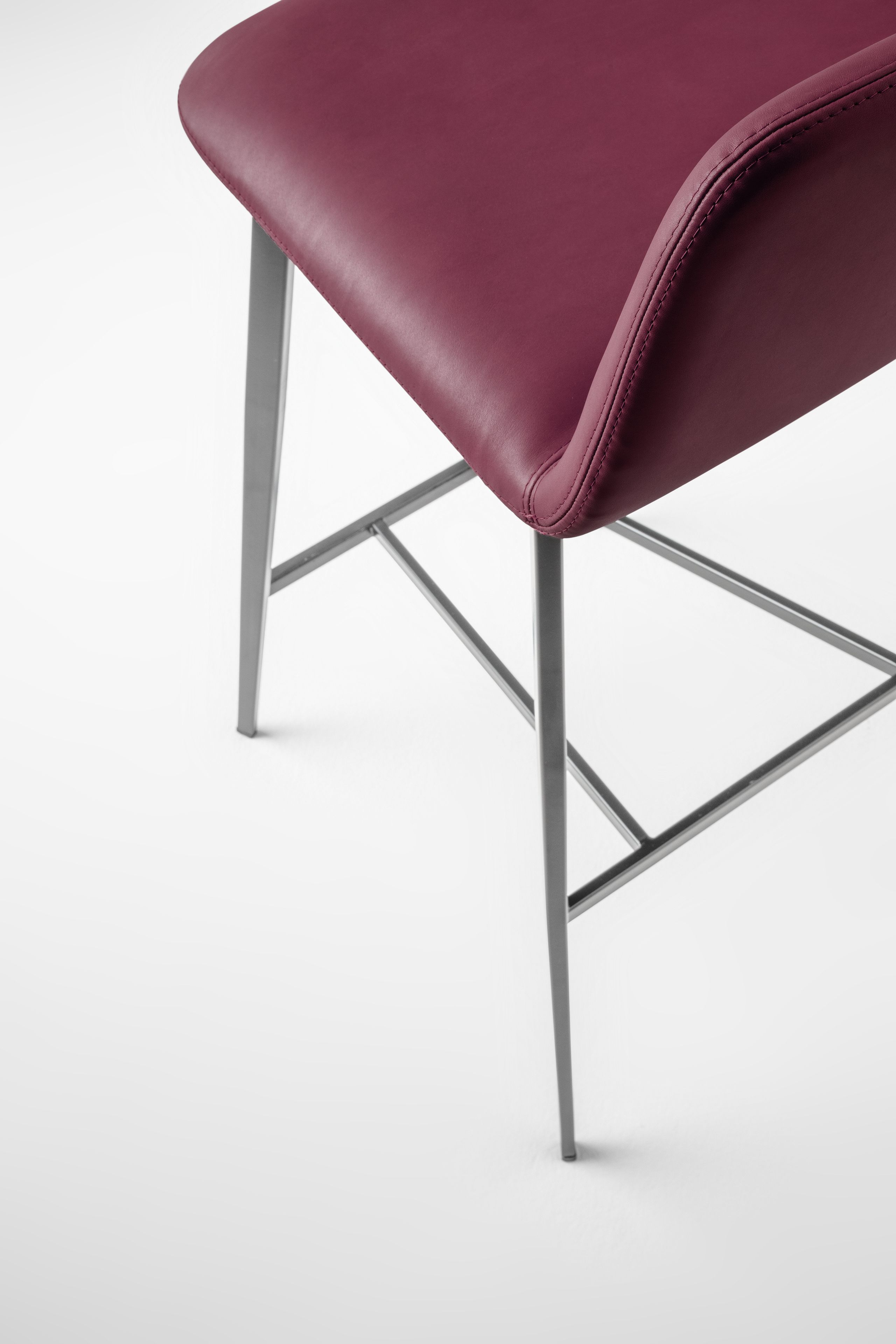 Кожаный барный стул TrabA' Bardot ARCH-00110356 - Вид №4