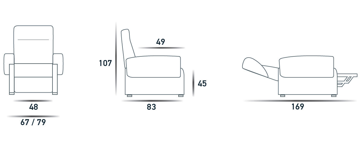 Кресло-Подъемник Lift-Relax 2 Motori  Spaziorelaxitalia  Nisia Nisia Lift-Relax 2 Motori  - Вид №4