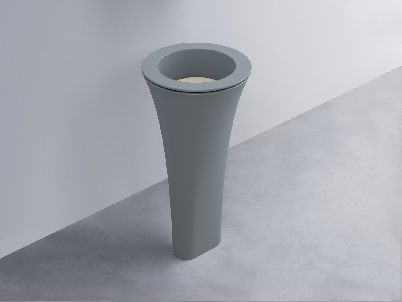 AMLA45-BR+AMPILT-LN+AMCOLT-BR Раковина Amedeo Tondo отдельностоящая cielo Enjoy + Amedeo Ceramica Cielo