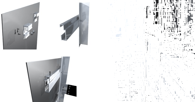 BEMO Невидимая система крепления композитных панелей sun-id-1497602 - Вид №1