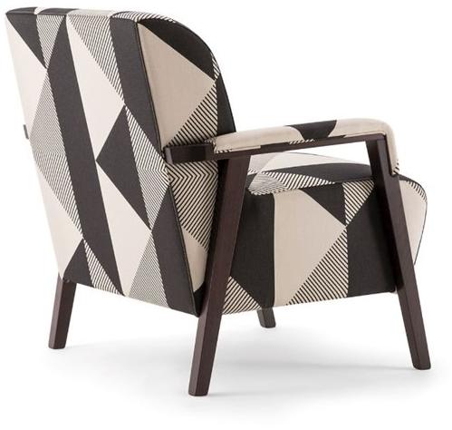 Tirolo Кресло из ткани с подлокотниками Carter 068 p - Вид №1