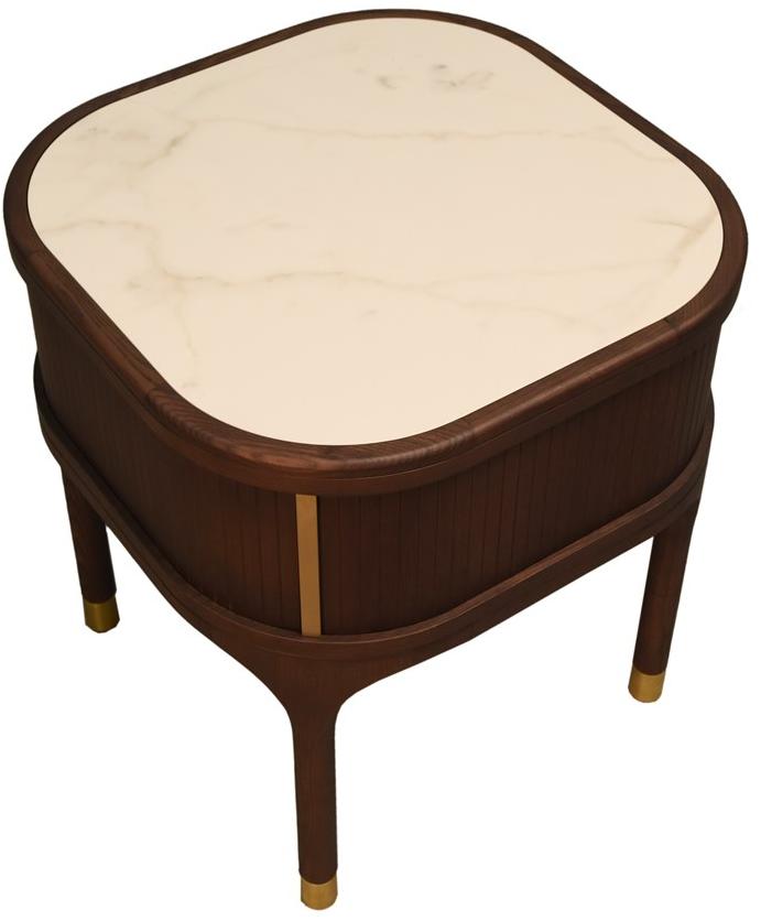 Morelato Прикроватный столик из ясеня с каменной столешницей Joyce sun-id-1458247 - Вид №4