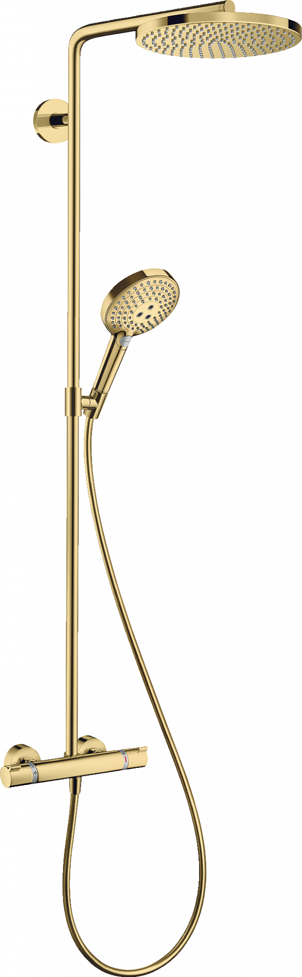 27633990 Raindance Select S Showerpipe 240 1jet PowderRain с термостатом Hansgrohe 