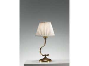 Латунная настольная лампа