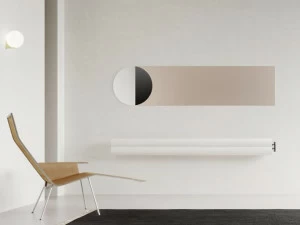 Caleido Горизонтальный настенный алюминиевый радиатор Design