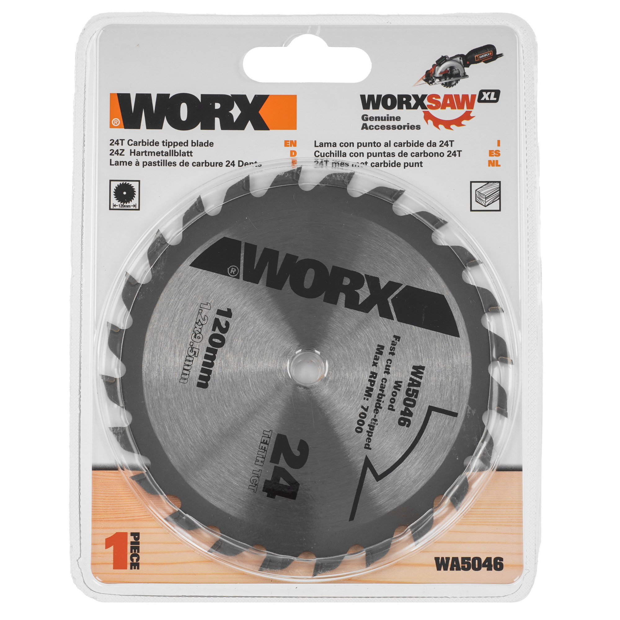 Диск пильный WORX WA5046 9193747 STDN-0009486