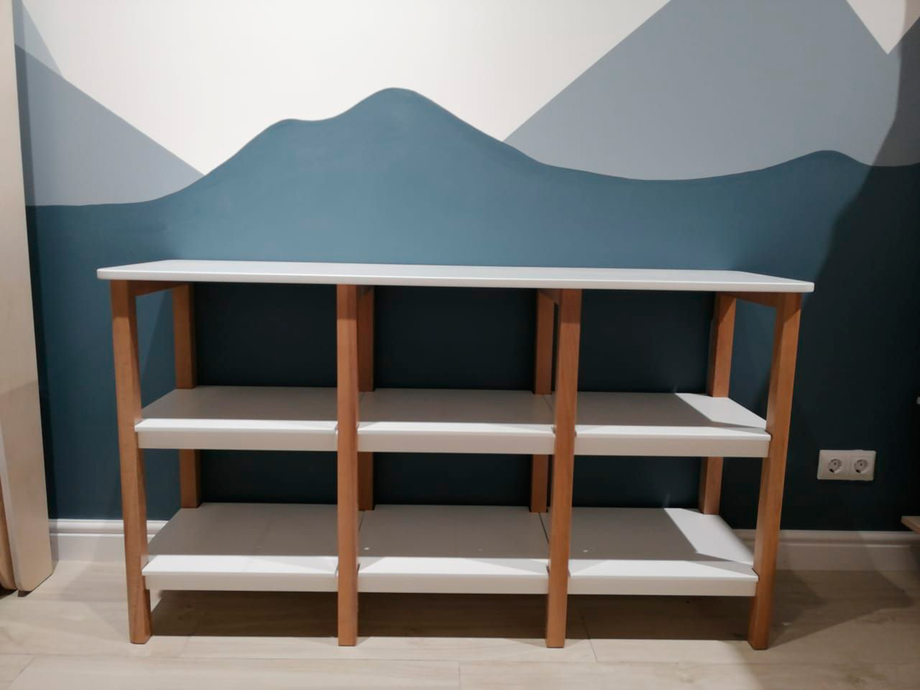 Стеллаж низкий Classic белый ELLIPSE ELLIPSE CLASSIC 351703 Белый Santreyd  - Вид №3