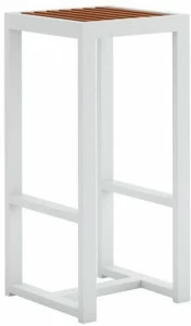 GANDIABLASCO Высокий табурет Dna teak