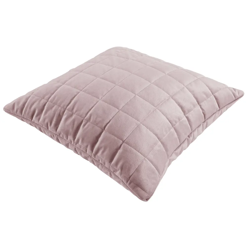 INSPIRE Подушка Etna декоративная 50×50 см серо-сиреневый вельвет 89334850 STLM-1054173 - Вид №1