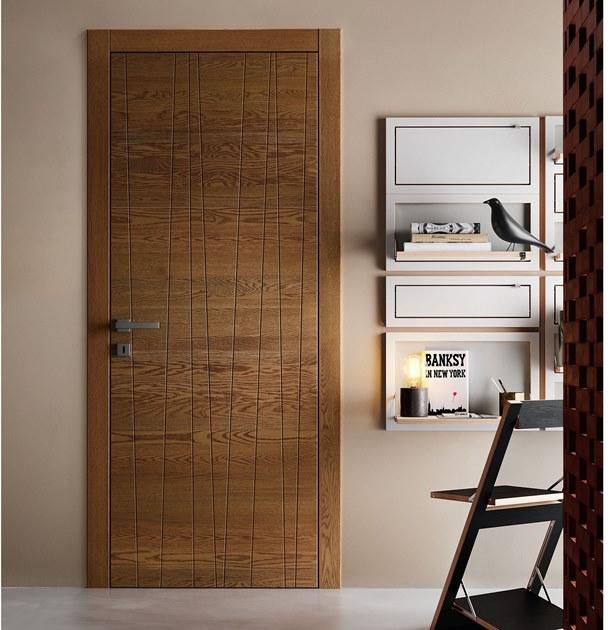 GAROFOLI Распашная деревянная дверь Moderno sun-id-1477141 - Вид №2