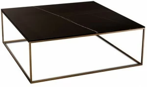 Reflex Квадратный журнальный столик из стеклянного мрамора Kubo