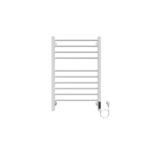 Полотенцесушитель электрический Вармо П10 530x800 мм 160 Вт с терморегулятором лесенка цвет белый