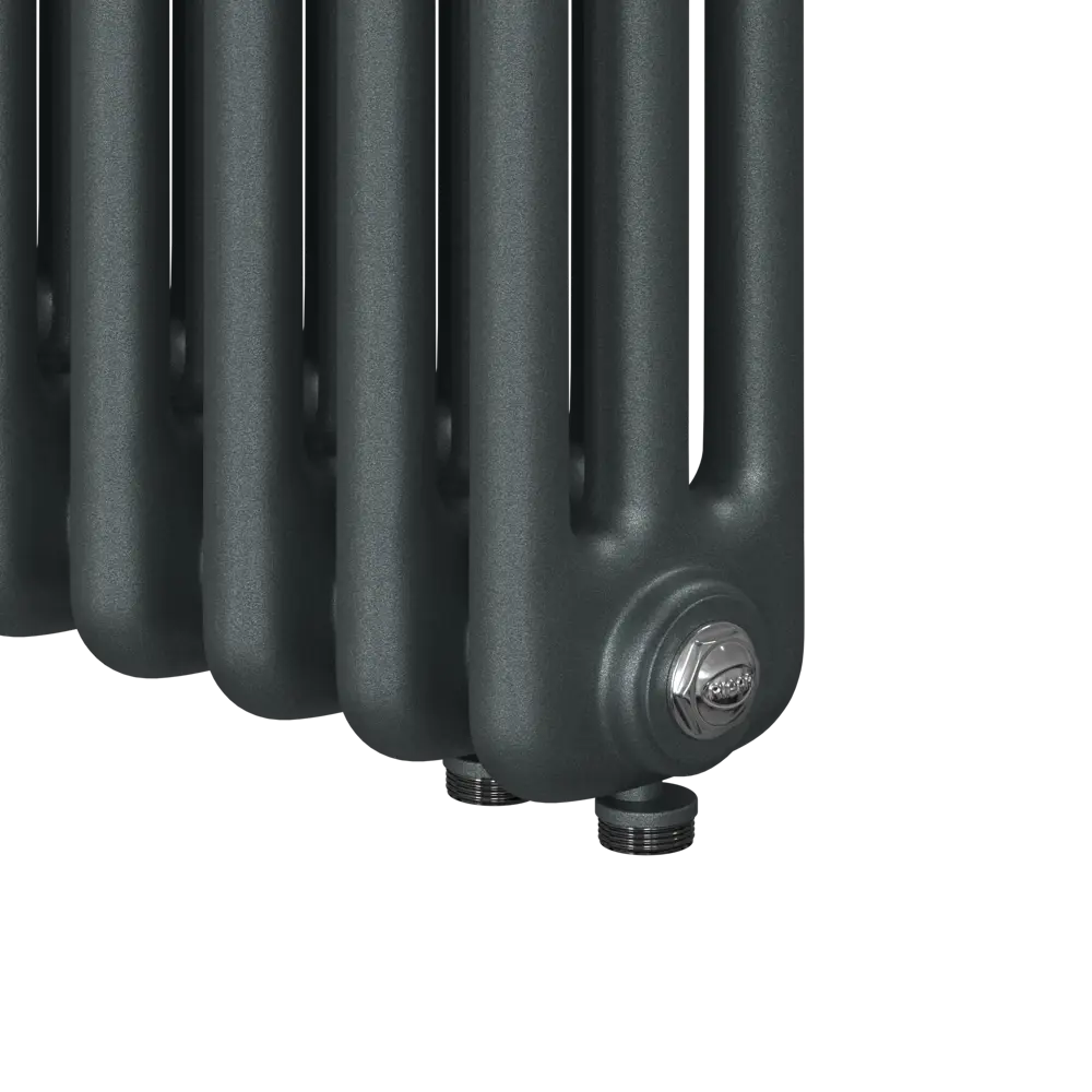 Радиатор трубчатый Rifar Tubog TUB 3057-12 DV1 TI 500/103 12 секций нижнее подключение сталь серый STLM-2121564 - Вид №3
