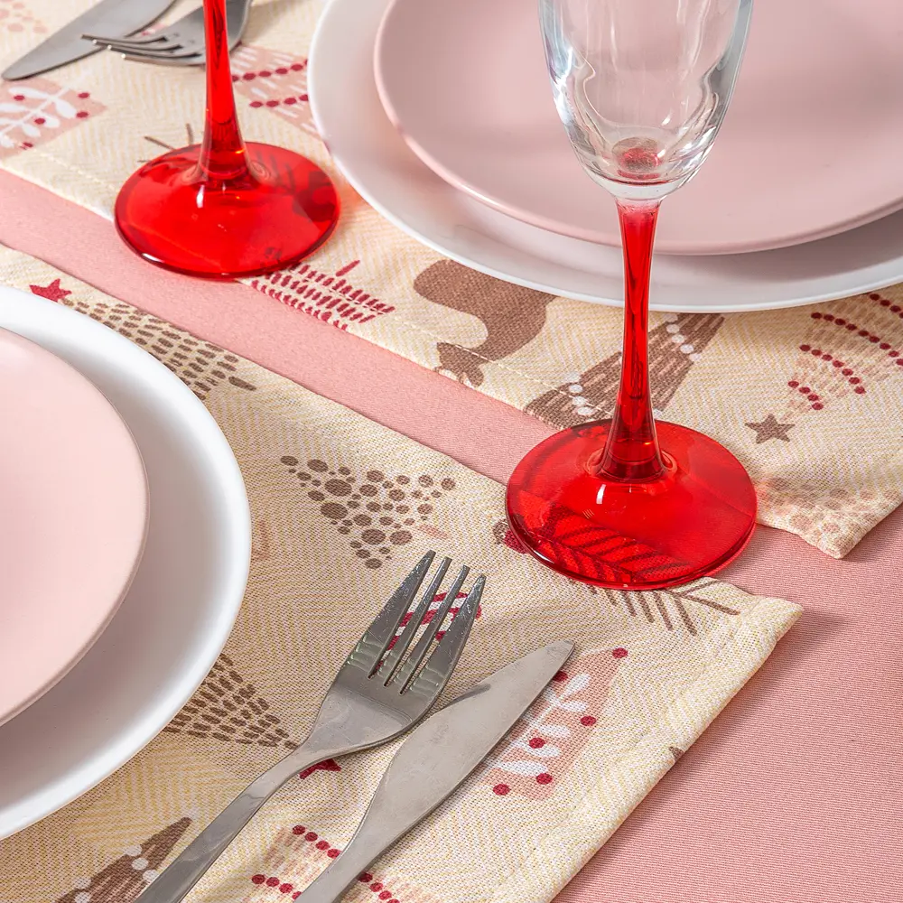 Салфетка сервировочная Форест 40x30 см бежевая Altali STLM-2009399 - Вид №6