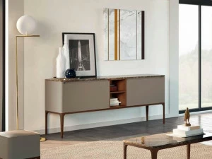 Mobiltesino Буфет из лакированного ясеня с распашными дверцами Suite