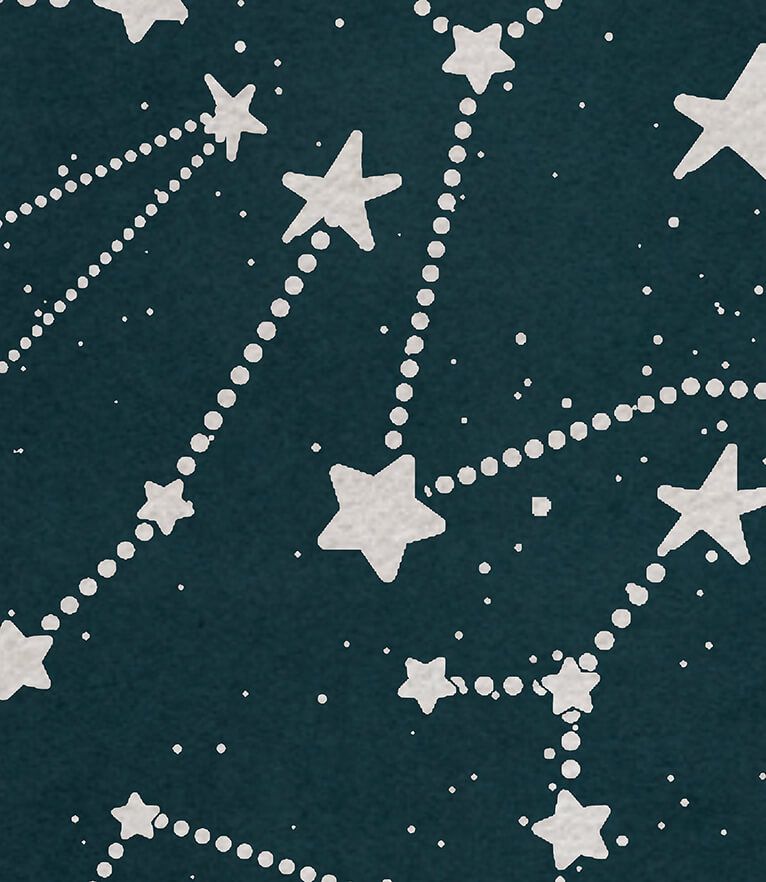 Звездный круглый ковер RUG'SOCIETY Kids 282_897 - Вид №1