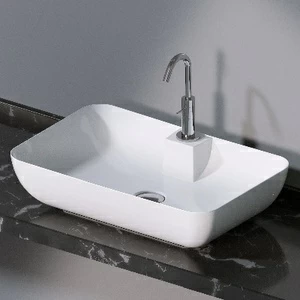 L607100 Накладная раковина на столешницу  прямоугольная A. e T. Italia ELITE