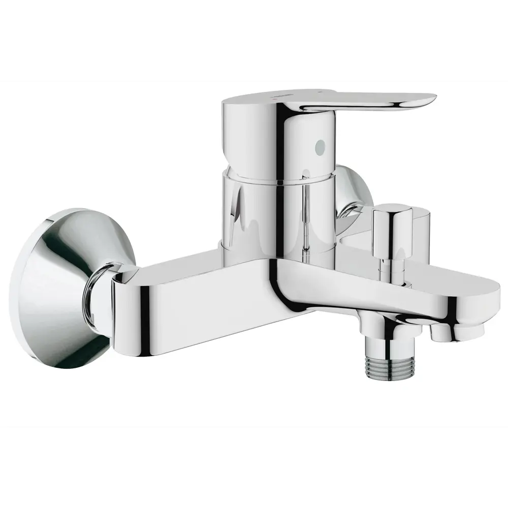 Смеситель для ванны Grohe BauEdge 23334000 однорычажный цвет хром 89363982 STLM-2165331