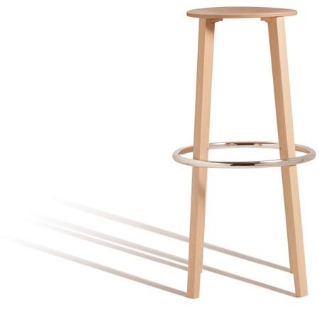 Capdell Высокий табурет из бука Toe Toé sun-id-1508804 - Вид №1