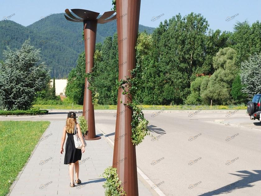 CYRIA Светодиодный уличный фонарь Corten ™ sun-id-1344655