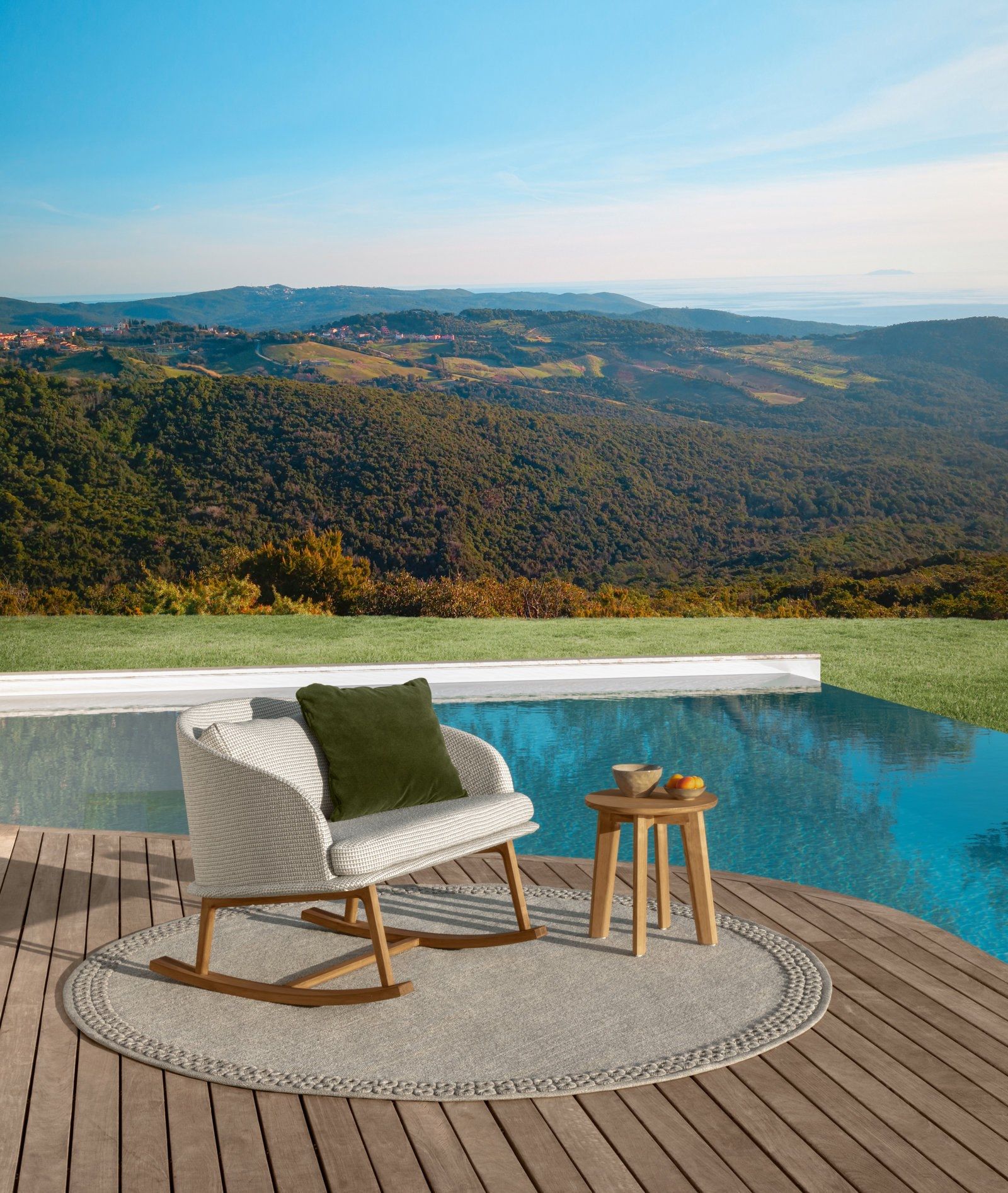 Журнальный столик из тикового дерева Talenti CleoSoft-дерево ARCH-00064018 - Вид №3