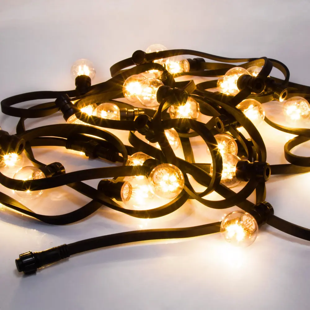 Гирлянда белт-лайт из лампочек Neon-Night Belt Light 10 м 30 ламп цвет желтый 86263781 STLM-2081025 Santreyd  - Вид №1