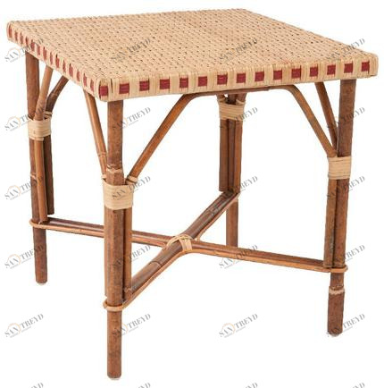 Kok Maison Квадратный журнальный столик из ротанга Bagatelle V30