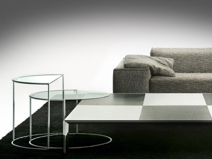 F.lli Orsenigo Журнальный столик из стали и хрусталя sun-id-1379751 - Вид №1