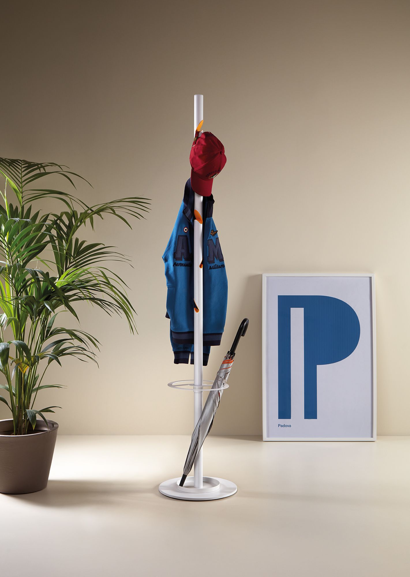 Металлическая напольная вешалка с зонтиком Made Design Падуя ARCH-00076922 - Вид №1