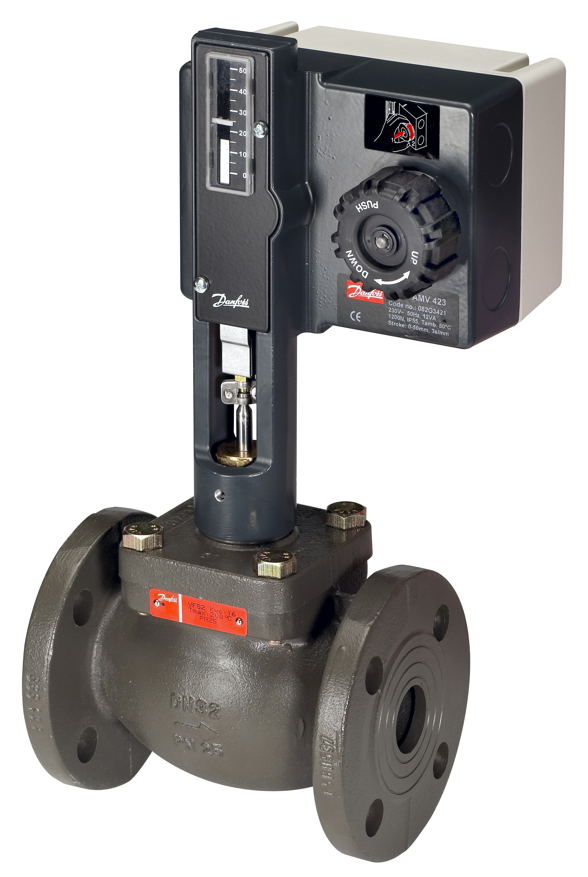Danfoss Клапан регулирующий VFS 2 фланцевый Клапан двухходовой VFS 2 Ду 40 065B1540  - Вид №13
